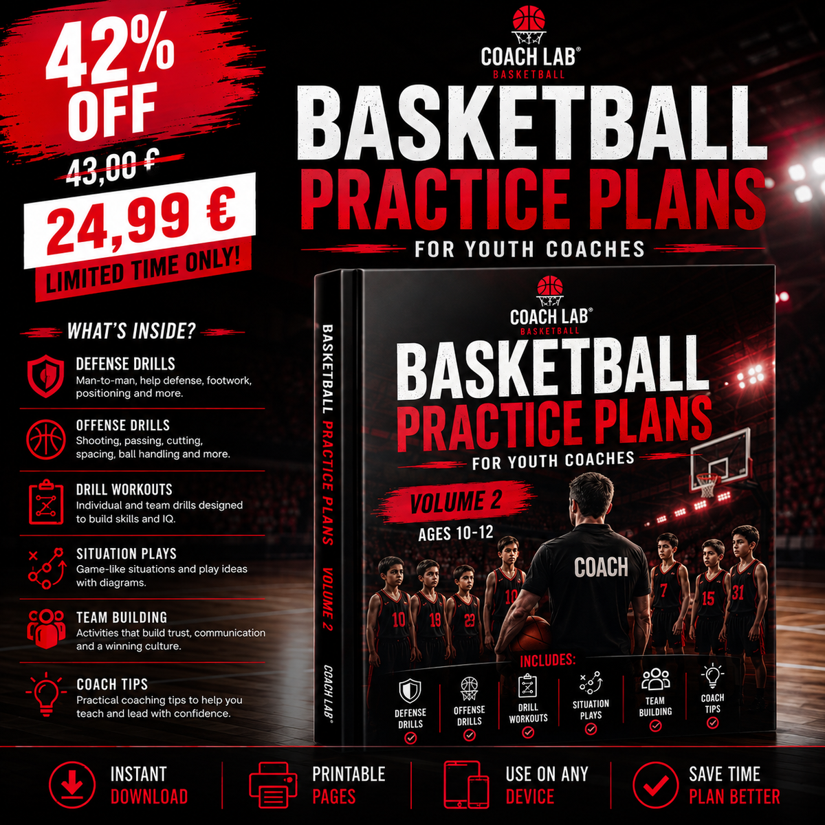 Basketball Development Series – Ages 10-12